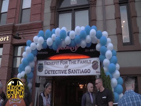 Committed to honoring his memory, Jersey City PBA holds fundraiser for Melvin Santiago's family