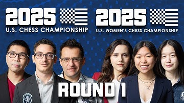 2025 U.S. Chess Championships: Round 1 | Wesley So vs. Hans Niemann