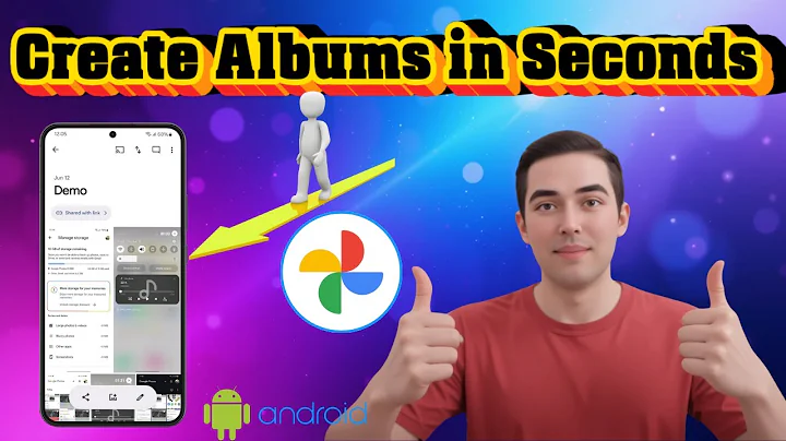 How To Create a Shared Google Photos Album - Quick Tutorial