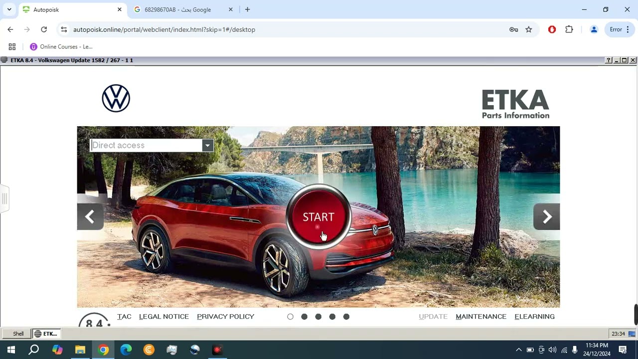AutoPoisk EPC Spare Part Online Account