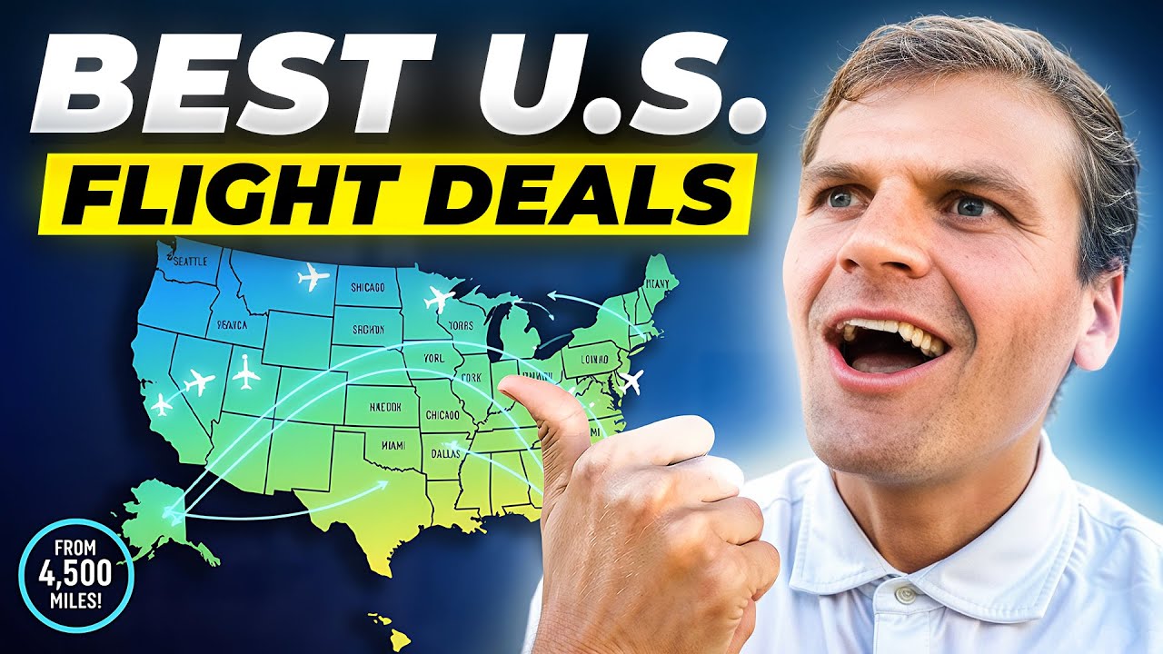 The Best Domestic Flight Deals: How to Hack US Travel (and Get 2 Cents Per Mile)