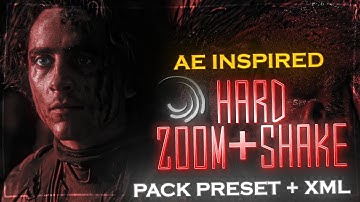 Hard Shake Zoom Effect like Ae on Alight Motion (+preset)