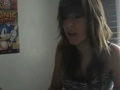 Capture de la vidéo Me Singing Don't Wanna Be Torn By Hannah Montana - Christina Grimmie