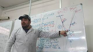 دراسة بيانية لدالة جميع الأسئلة تمرين نار قوة شامل#الأستاذ #رياضيات #ثالثة_ثانوي #الدوال