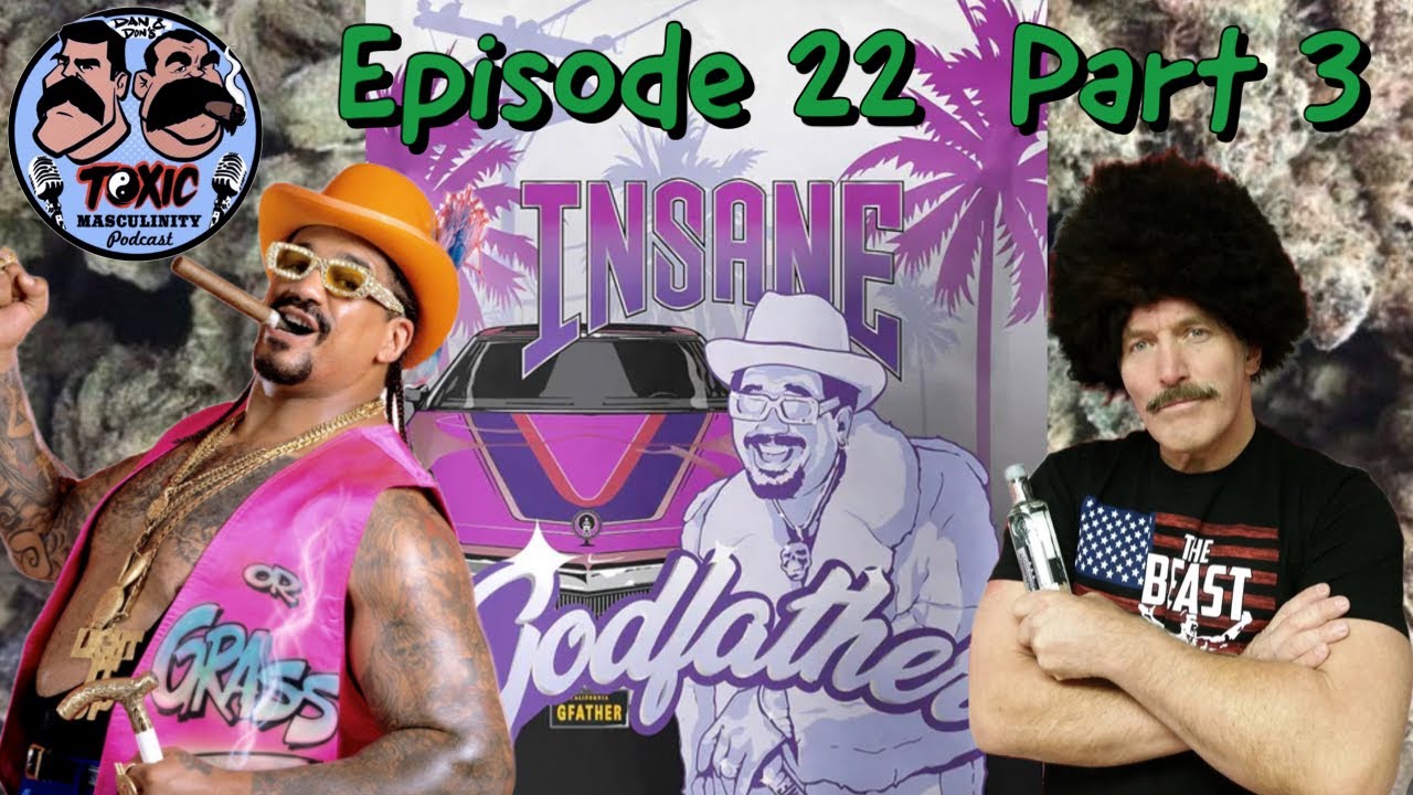 The Godfather talks about his own "Insane Godfather" cannabis strain w/ Dan "The Beast" Severn!