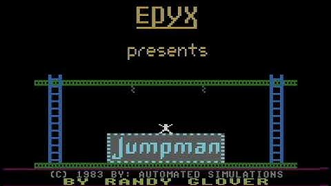 #FujiNet - Playing Jumpman (ATX) from a8preservation