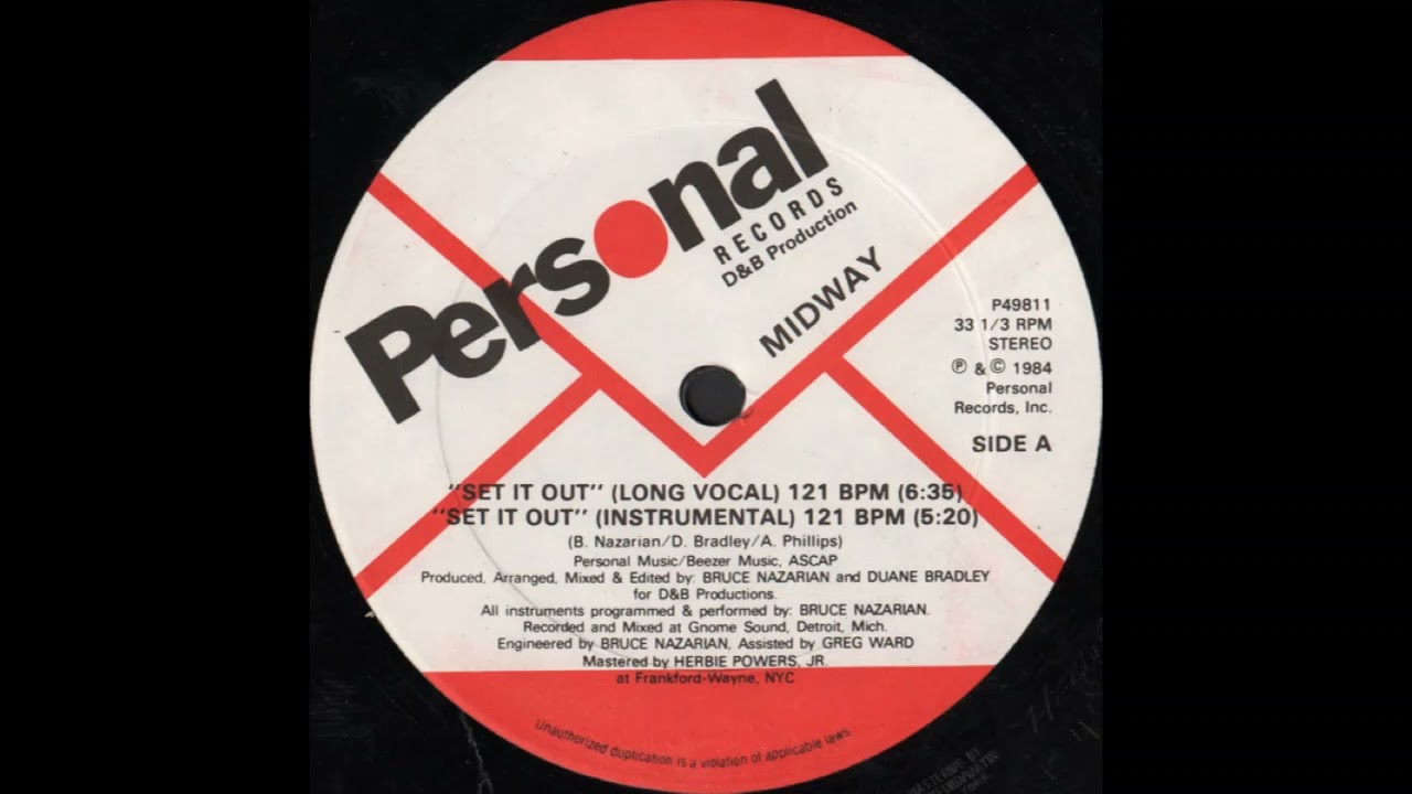 Midway - Set It Out (Extended Version)1984
