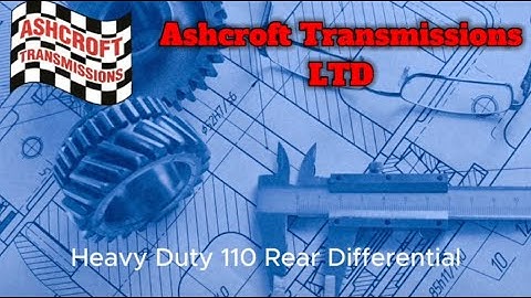 Ashcroft Transmissions Heavy Duty 110 Rear Differential