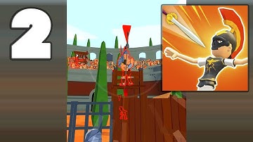 Gladiator: Hero of the Arena - Gameplay Walkthrough Part 2 (iOS, Android)