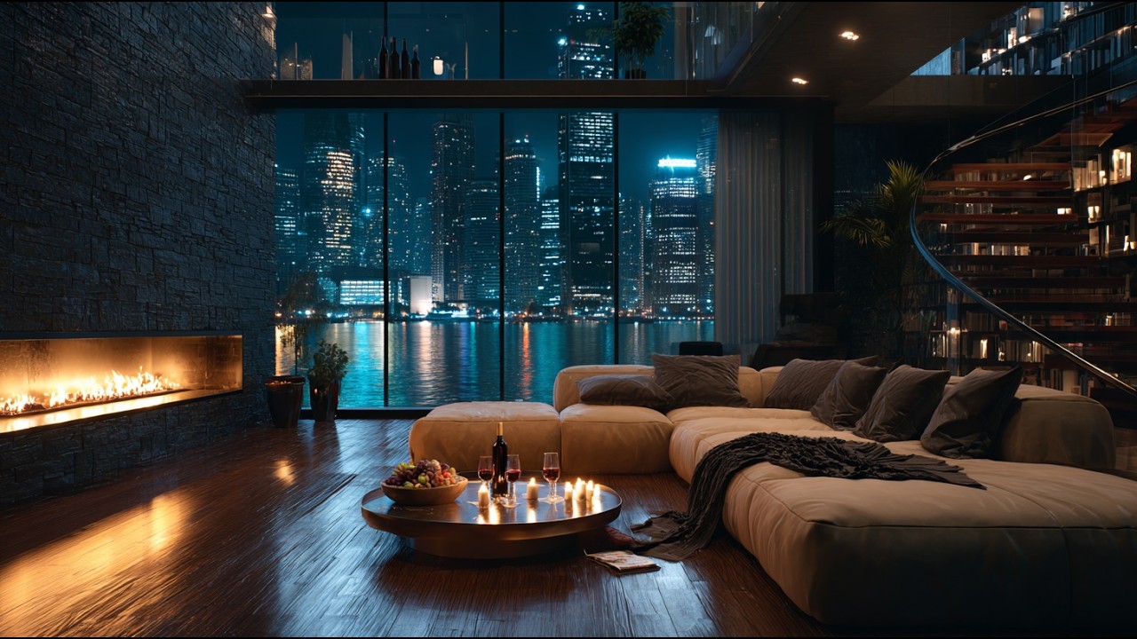 Luxury Bay Area Night Piano Jazz – Deep Focus & Smooth Coding Instrumental Mix