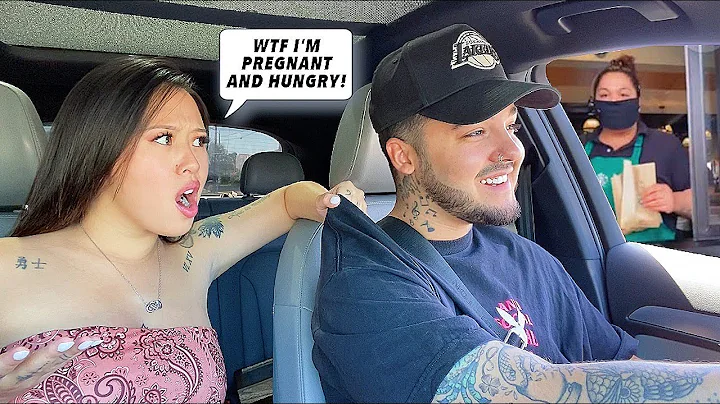 Ignoring My PREGNANT Fiance's Drive Thru Order.. *SHE CRIED*