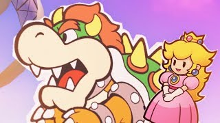 Super Mario Odyssey - Paper Bowser Boss Battle