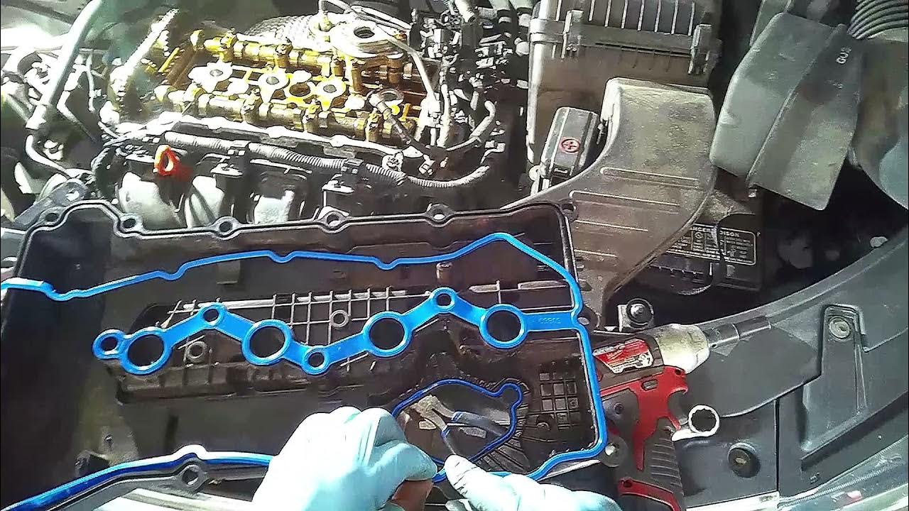2013 kia Sorento valve cover gasket - YouTube