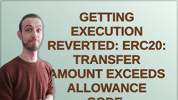 Ethereum: Getting execution reverted: ERC20: transfer amount exceeds allowance code: UNPREDICTABL...