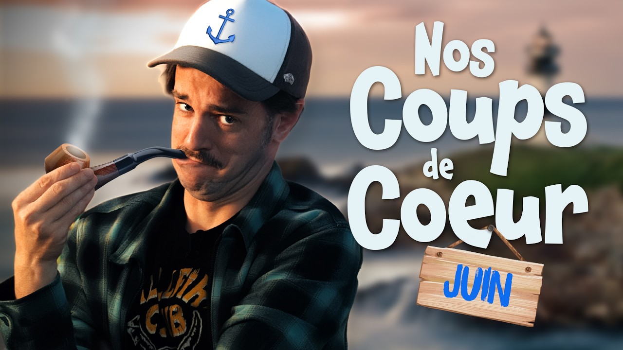 Les trois jeux Coups de Cœur ❤️ Juin 2026 !
