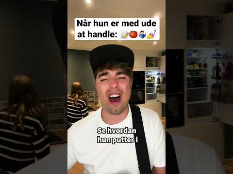 Når hun er