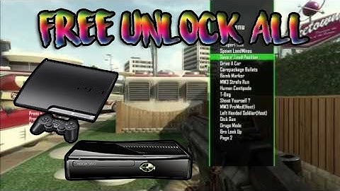 ★ Black Ops 2 FREE UNLOCK ALL Mod Menu Lobby July 2016 [PS3 - XBOX360-PC]