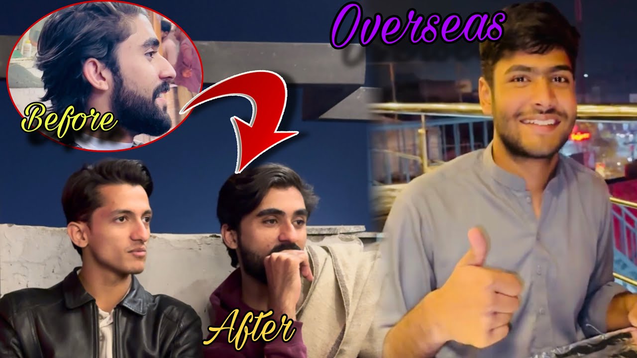 New look after long time ...😂🤦‍♂️||Met our overseas brother ...💝🌚