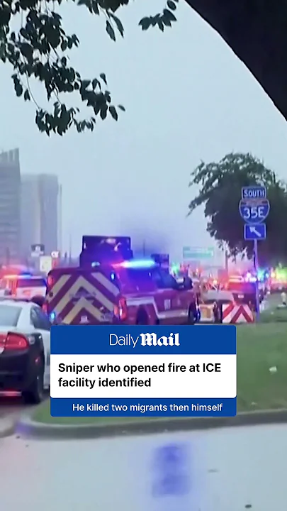 Sniper who opened fire at ICE facility identified