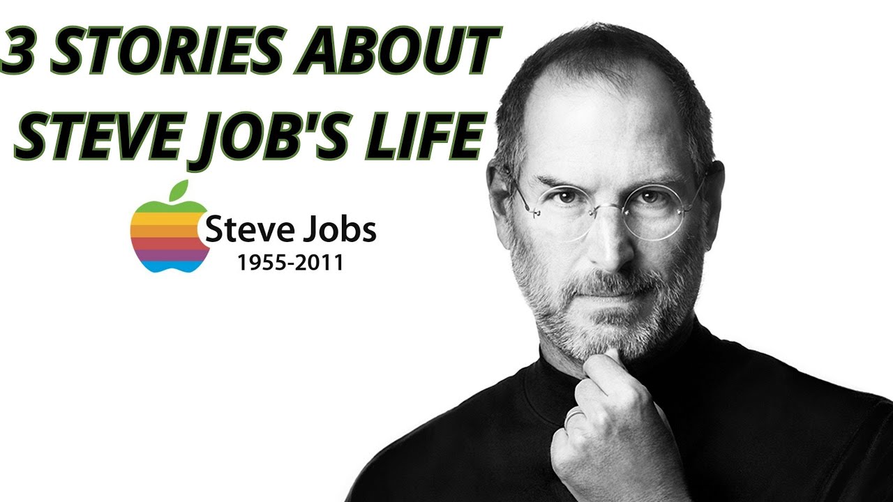 3 STORIES ABOUT STEVE JOB'S LIFE! / THE BEST MOTIVATION / LOOK UP TO