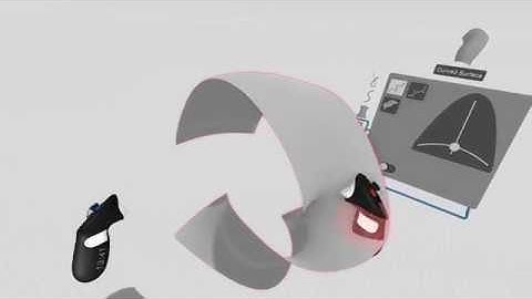 Precise Curved Surface - Tools Tutorial Gravity Sketch VR