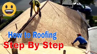 Step by Step Roof Replacement !