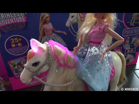 Barbie GML79 Princess Adventure, Prance & Shimmer - YouTube