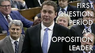 Andrew Scheer's first Question Period as Leader of the Opposition