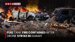 Fire Reported At Kuwait Airport After Drone Att Targets Fuel Facility Asia One News