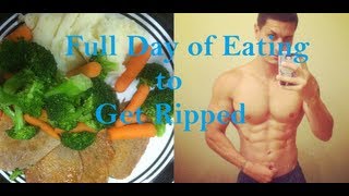 Full Day of Eating - How I get Ripped with Flexible Dieting