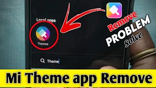 (Solved) Theme App Not Showing In Redmi | Mi Phone Themes App Removed screenshot 5