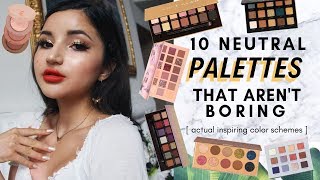 10 BEST Neutral Eyeshadow Palettes that AREN'T BORING  not your basic browns