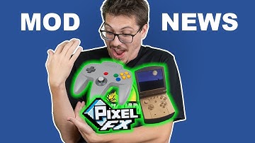 Upcoming PixelFX Mods, N64 Controller Teardown, and Handheld Insanity - Retro Modding News