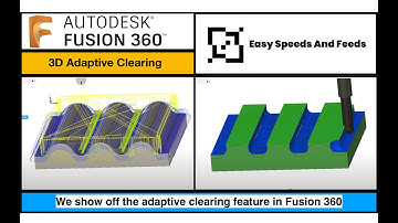 3D Adaptive Clearing in FUSION 360