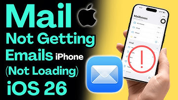 Fix iPhone Not Receiving Emails & Not Loading in iOS 26 and Not Showing in inbox