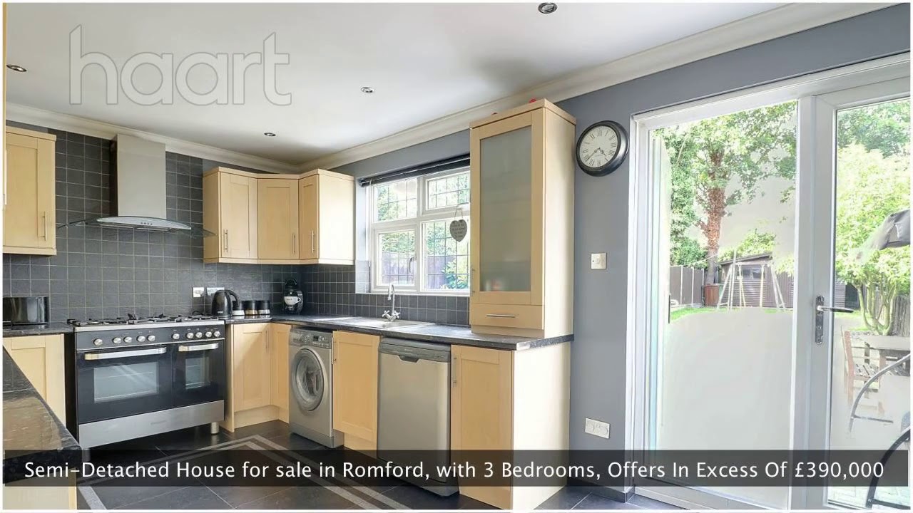 SemiDetached House for sale in Romford, with 3 Bedrooms YouTube