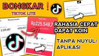 DISCLAIMER! How to get coins quickly on TikTok Lite or how to get coins on TikTok Lite