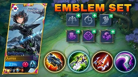 BENEDETTA NEW TOP BUILD FOR ALL PLAYERS | THIS IS VERY EFFECTIVE FOR RANKING UP! | MLBB