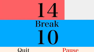 Interval timer 20 seconds 10 seconds rest