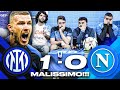 MALISSIMO!!! INTER 1-0 NAPOLI | LIVE REACTION NAPOLETANI HD