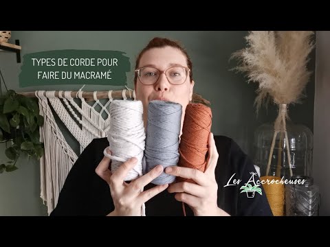 Vidéo: Peut-on utiliser du fil à tricoter pour le macramé ?