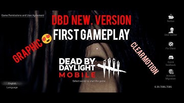 Dead By Daylight Mobile New Version Gameplay ✨ First match 😍 graphics impressive smooth