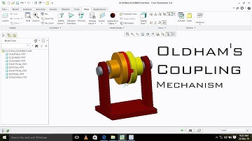 Oldhms coupling Mechanisms Assembly in CREO
