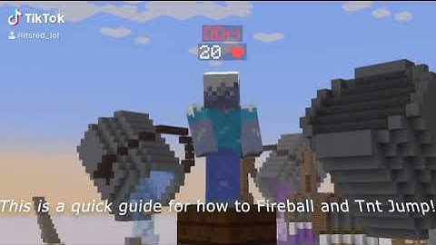 How to Fireball Jump/TNT Jump In Bedwars in 60 Seconds