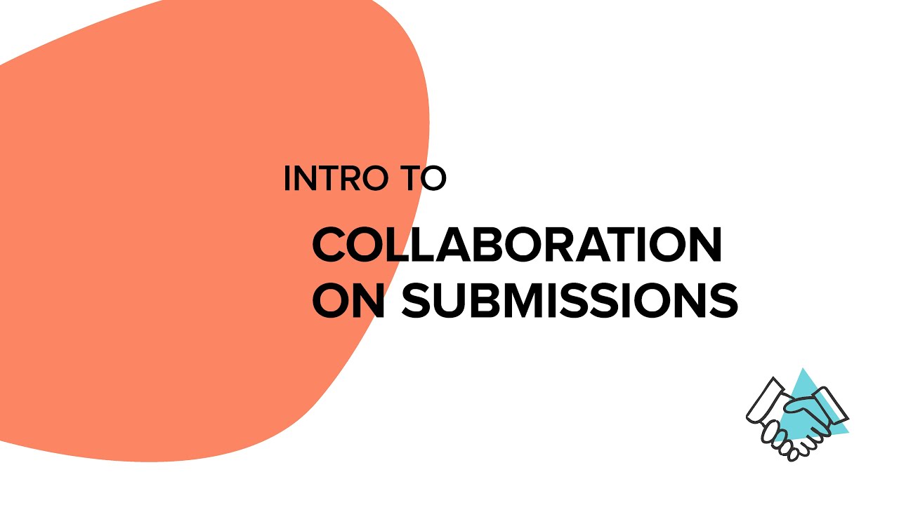 Submittable Help Collaboration on submissions YouTube