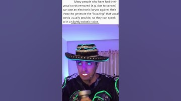 Robotic Vocal Cords?