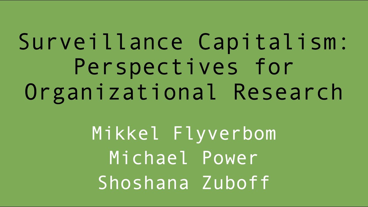 Surveillance Capitalism Perspectives and Responsibilities for