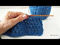 CROCHET ALPINE STITCH /  BOLSA DE CROCHÊ  PARTE 2 /PONTO FÁCIL DE FAZER