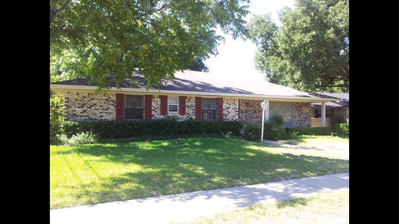 Investment home in Garland TX YouTube