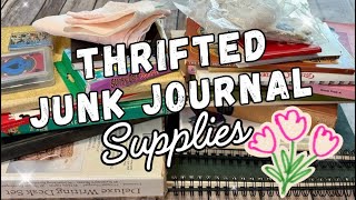 Thrifted Junk Journal Haul | So Many Goodies for Junk Journaling  